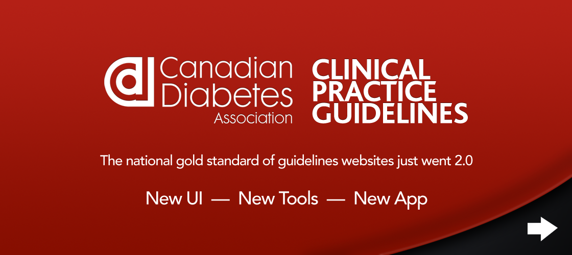 Canadian Diabetes Association, Clinical Practice Guidelines